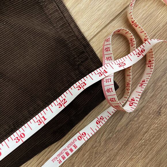 AG Adriano Goldschmied Mens 38 x 34 Brown Protege Straight Leg Corduroy Pants - Picture 9 of 9